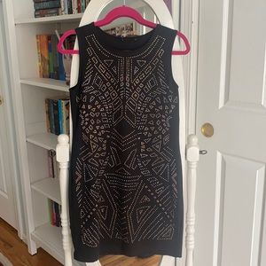 Def jeweled body con dress size medium